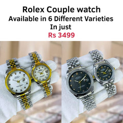 💑 Rolex Couple Watch – Just Rs 3799! 💑